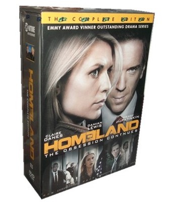 Homeland Seasons 1-4 DVD Box Set - Click Image to Close